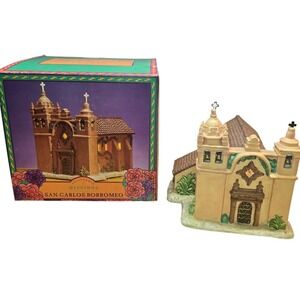 San Carlos‎ Borromeo De Carmelo Mission Lighted Building Exclusively Mervyn's